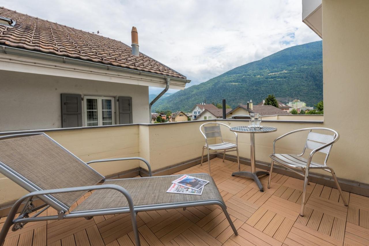 Hotel Du Pont Gampel-Bratsch Exterior foto